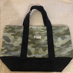 NWOT Victoria’s Secret Pink Camouflage Tote